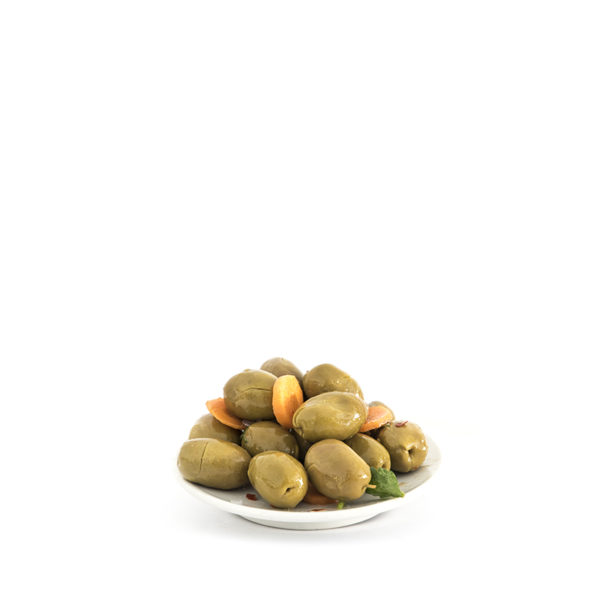 Olive Siciliane verdi condite