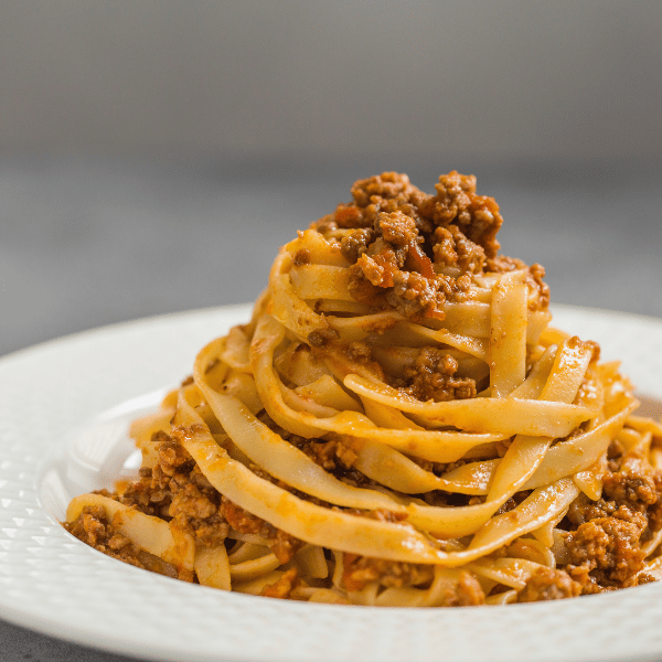 Tagliatelle bio al ragù