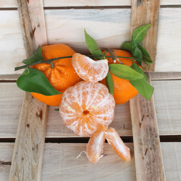 Mandarini tardivi prodotti