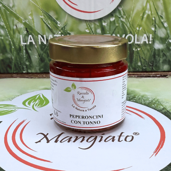 Peperoncini ripieni con tonno Peperoncini ripieni con tonno