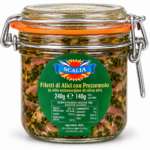 Filetti di Alici sott'olio al prezzemolo da 240 gr