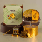 Confezione Panettone al Pistacchio + vasetto crema al pistacchio