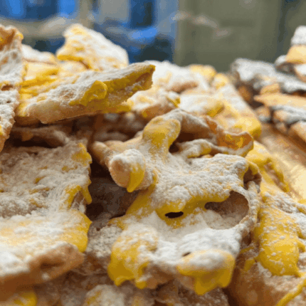 Chiacchiere alla arancia