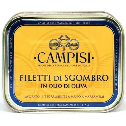 Filetti di Sgombro in Olio di Oliva | Campisi | da 340 g