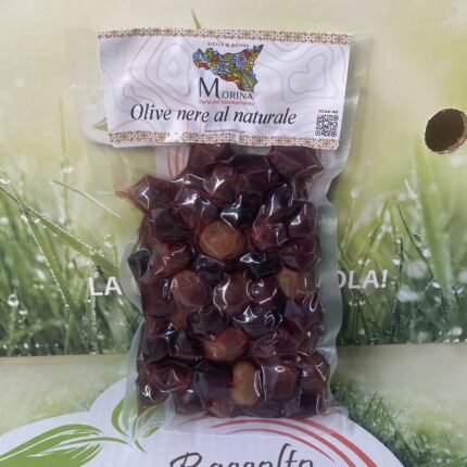 Olive nere al naturale da 300 g
